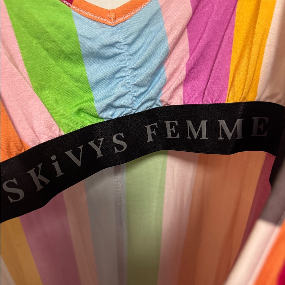 NWT Skivys Goddess Gown- Malibu Size XL - Picture 5 of 8